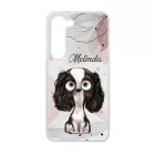 Kérd a neveddel - Figyelek Rád Cukis kutyus szilikon Samsung Galaxy tok