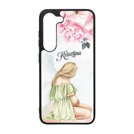 Kérd a neveddel Szépséges Kismama Samsung Galaxy tok