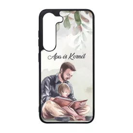 Kérd a neveddel Apa és Fia pillanat Samsung Galaxy tok