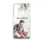 Kérd a neveddel Apa és Fia pillanat Samsung Galaxy tok