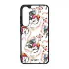 Szépséges virág Art szilikon Samsung Galaxy tok tok