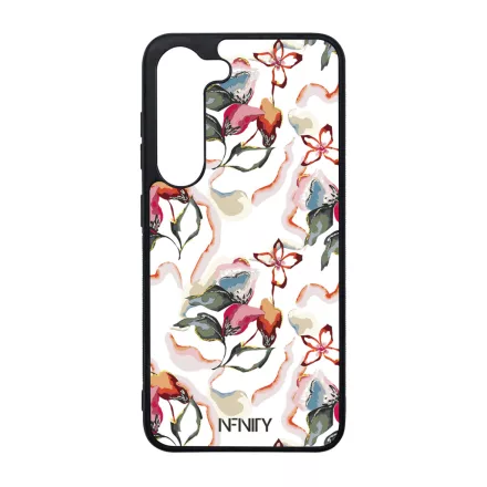 Szépséges virág Art szilikon Samsung Galaxy tok tok