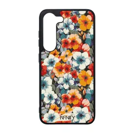 Buja tavaszi virágok szilikon Samsung Galaxy tok tok