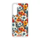Buja tavaszi virágok szilikon Samsung Galaxy tok tok
