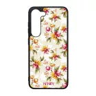 Vidám tavaszi virágok szilikon Samsung Galaxy tok tok