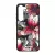 Csodaszép hatalmas virág Art szilikon Samsung Galaxy tok tok