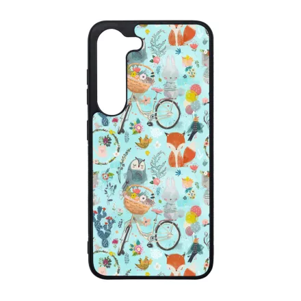 Tündéri állatkák mintás Samsung Galaxy tok