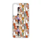 Cuki cica sorakozó Samsung Galaxy tok