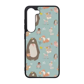 Cuki erdő állatkái Samsung Galaxy tok