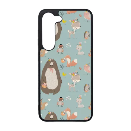 Cuki erdő állatkái Samsung Galaxy tok