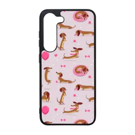 Édes kis tacsi mintás Samsung Galaxy tok