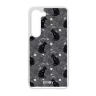 Mágikus fekete macska szilikon Samsung Galaxy tok tok