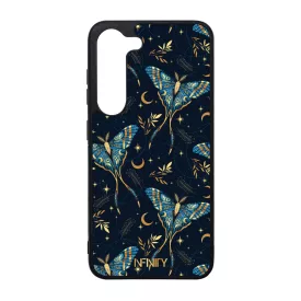 Misztikus kékarany lepke szilikon Samsung Galaxy tok tok