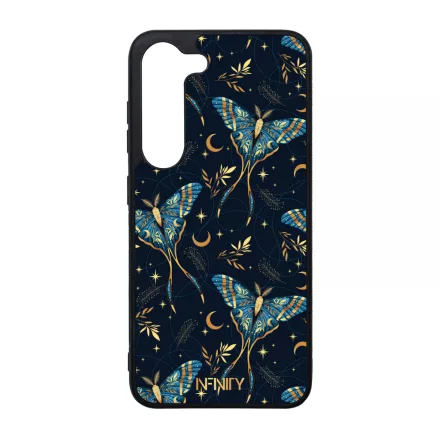 Misztikus kékarany lepke szilikon Samsung Galaxy tok tok