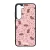 Tündéri rózsaszín virágos capybara Samsung Galaxy szilikon tok