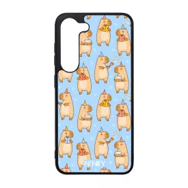 Szülinapos capybara Samsung Galaxy szilikon tok