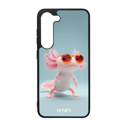 Napszemüveges Axolotl Samsung Galaxy szilikon tok
