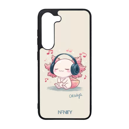 Névvel kérhető - Music Axolotl Samsung Galaxy szilikon tok