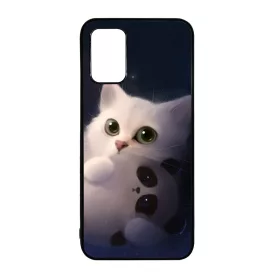 cica cicás macska macskás panda pandás Samsung Galaxy A02s tok