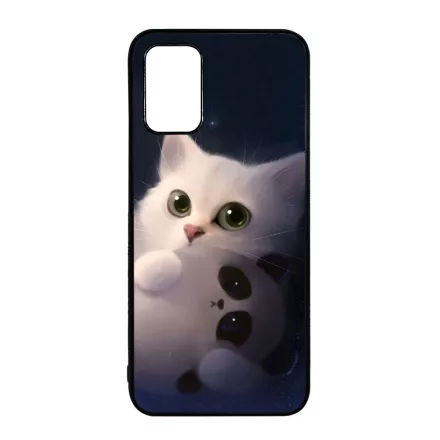 cica cicás macska macskás panda pandás Samsung Galaxy A02s tok