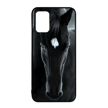 lovas fekete ló Samsung Galaxy A02s tok