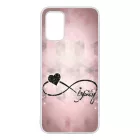 csajos lila infinity infinitis végtelen Samsung Galaxy A02s tok