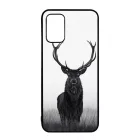 szarvas szarvasos agancs őszi fehér Samsung Galaxy A02s tok