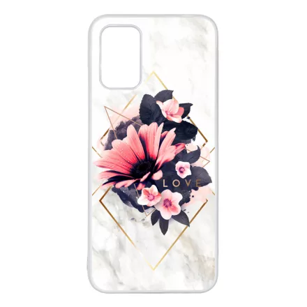 Marble Love marvany mintas viragos Samsung Galaxy A02s tok