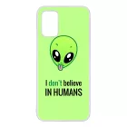 I dont believe in Humans ufo földönkívüli Samsung Galaxy A02s tok