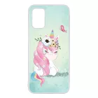Édes unikornis és a Pillangó unicorn egyszarvú Samsung Galaxy A02s tok