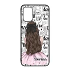 Kérd a Neveddel - LOVE Girl szerelem valentin napi Samsung Galaxy A02s tok