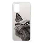 Cica és Pillangó - macskás Samsung Galaxy A02s tok