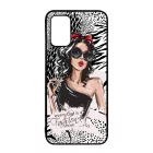 Fashion Show Girl Wild Beauty Animal Fashion Csajos Allat mintas Samsung Galaxy A02s tok