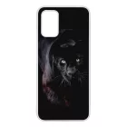 Black Panther Fekete Parduc Wild Beauty Animal Fashion Csajos Allat mintas Samsung Galaxy A02s tok