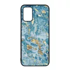 Blue Gold marvanyos marvany mintas Samsung Galaxy A02s tok