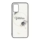 kerd a neveddel marble marvany mintas Rozsa viragos Samsung Galaxy A02s tok