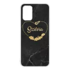 kerd a neveddel marble marvany mintas Heart szivecskes Samsung Galaxy A02s tok