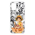 Monkey D Luffy Pizza - One Piece Samsung Galaxy A02s tok