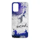 Kerd a neveddel BLUE kezilabda mintas Samsung Galaxy A02s tok