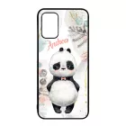 Édes kis Panda - Téli mintás Samsung Galaxy A02s tok