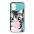 Bubble Cat - cica mintás Samsung Galaxy A02s tok