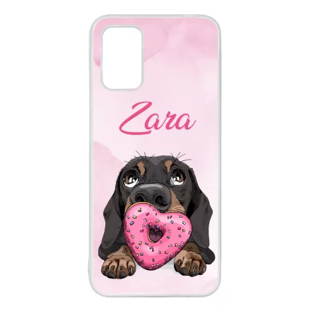 A legcukibb kutya mintás Samsung Galaxy A02s tok