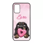 A legcukibb kutya mintás Samsung Galaxy A02s tok