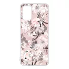 Puderpink tavaszi viragos Samsung Galaxy A02s tok