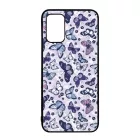 Gyonyoru lila pillangok Samsung Galaxy A02s tok