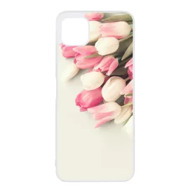 virágos tulipános tavaszi Samsung Galaxy A03 tok