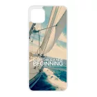 Minden nap egy új kezdet vitorlás tenger nyár Samsung Galaxy A03 tok