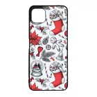 téli karácsonyi mintás textúra Samsung Galaxy A03 tok