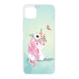 Édes unikornis és a Pillangó unicorn egyszarvú Samsung Galaxy A03 tok