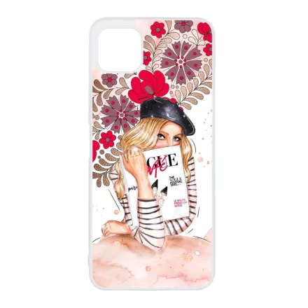 Matyó & Fashion Girl magyar mintás hungarian folk Samsung Galaxy A03 tok